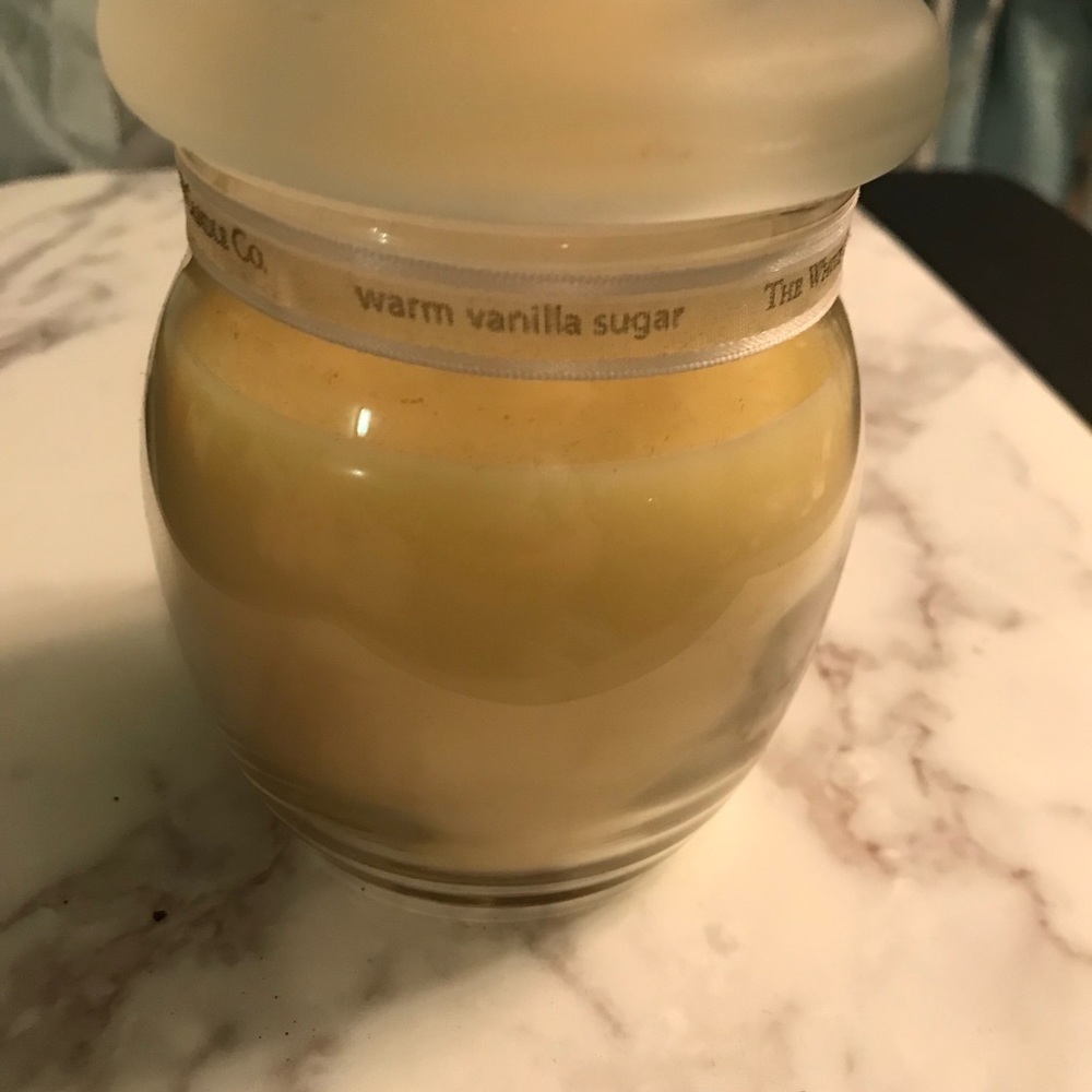 Warm Vanilla Sugar Bath And Body Works Candle 🕯